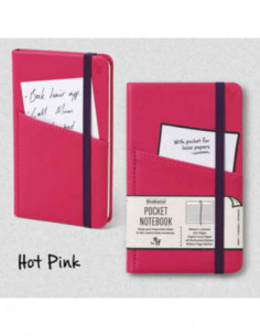 Bookaroo Pocket Notebook A6 - Hot Pink
