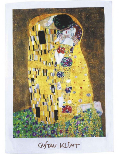 Dish Towel Klimt The Kiss