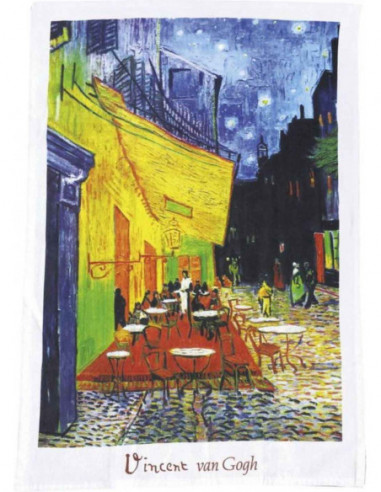 Dish Towel Van Gogh Cafe De Nuit