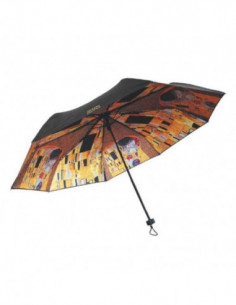 Umbrella Gustav Klimt The Kiss Black