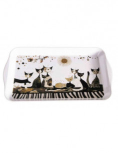 Tin Tray Wachtmeister Cats Sepia Big