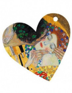 Gift Tag Klimt (heart Shaped)