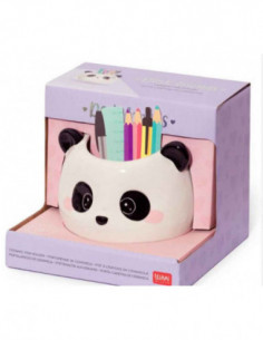 Ceramic Pen Holder - Panda