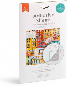 Adhesive Sheets For Preserving Puzzle