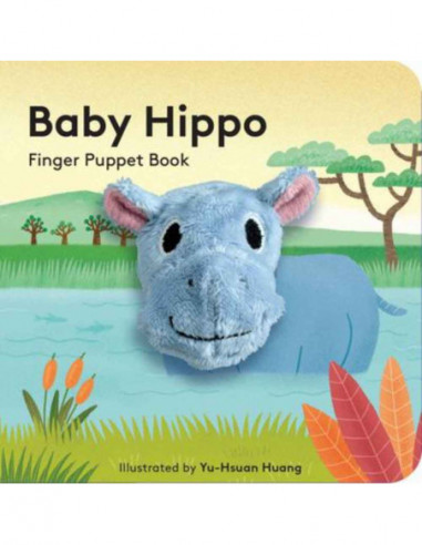 Baby Hippo - Finger Puppet Book