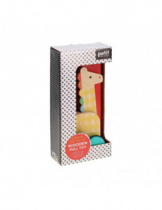 Giraffe On The Go Wooden Pull Toy