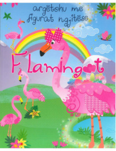 Argetohu Me Figurat Ngjitese Flamingot