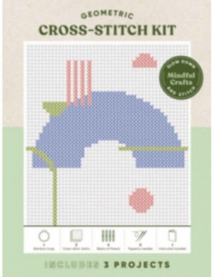 Mindful Crafts - Geometric Cross Stitch Kit