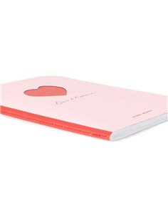 Notebook - Quaderno - Large Lined - Heart