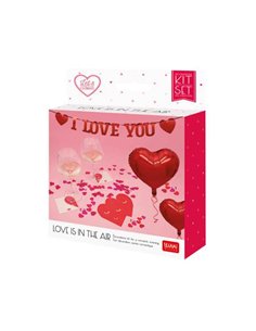 Decoration Kit For Romantic Evening - Love Is In The Air - Heart