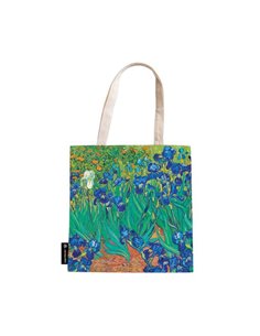 Van Gogh's Irises Canvas Bag