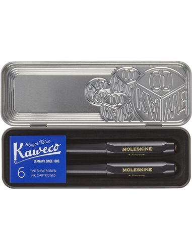 KawecO- Fountain Pen + Ballpen Set Black