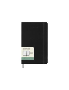 18 Months 2023- 2024 Weekly Notebook Large Black Hard