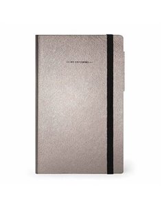 My Notebook Medium Lined Grey Diamond