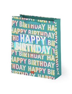 Gift Bag Large - Happy Birthday