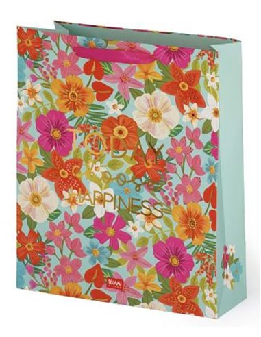 Gift Bag Large - Flowers