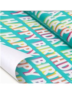 Wrapping Paper - Happy Birthday