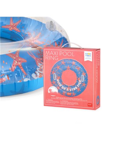 Inflatable Maxi Pool Ring - Starfish