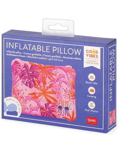 Inflatable Pillow - Tropical