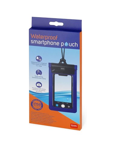 Waterproof Smartphone Pouch - Blue