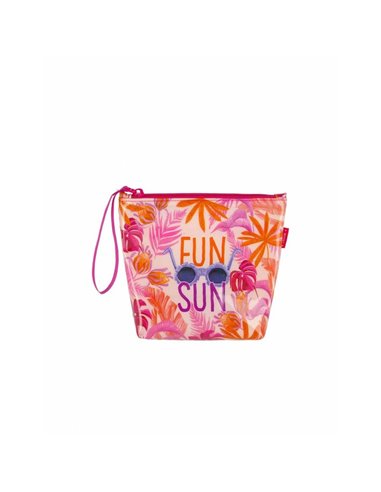 Beach Pouch -Tropical