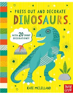 Press Out And Decorate Dinosaurs
