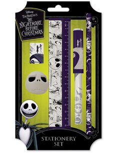 Nightmare Before Christmas (spiral Hill) Stationery Set
