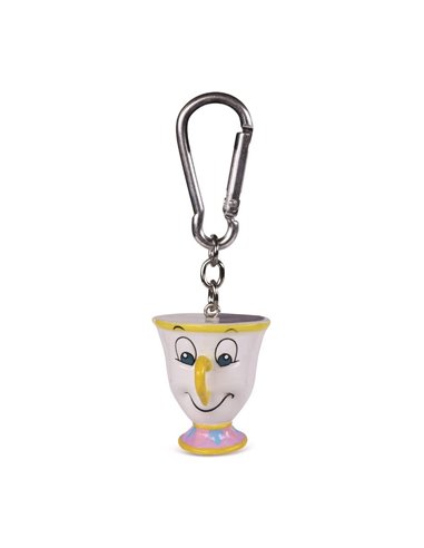 Beauty And The Beast (chip) 3d Keychain