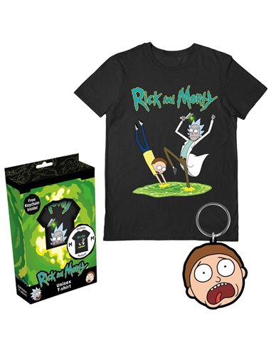 Rick And Morty - Portal Boxed T-Shirt Medium