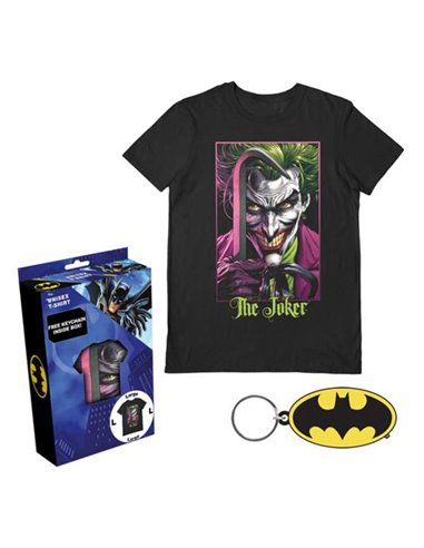 Batman - Joker Crowbar Boxed T-Shirt Large