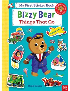 Bizzy Bear Things That Go - My First Sticker Book