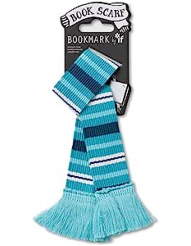 Book Scarf Bookmark - All The Blues