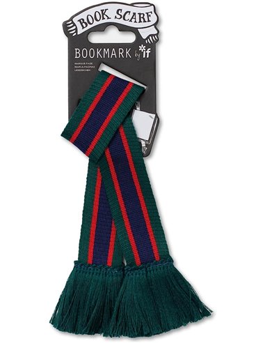 Book Scarf Bookmark - Classic Colours