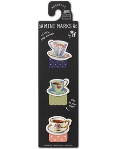 Magnetic Mini Marks - Tea Cups