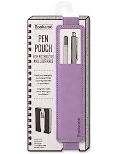 Bookaroo Pen Pouch For Books Aubergine