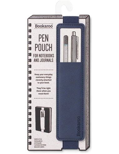 Bookaroo Pen Pouch For Books Navy