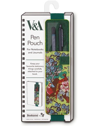 V&a Bookaroo Pen Pouch - Sundour Pheasant