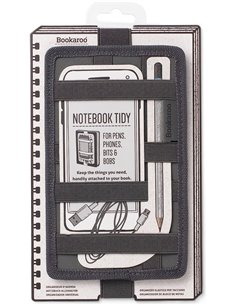 Bookaroo Notebook Tidy - Charcoal