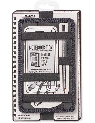 Bookaroo Notebook Tidy - Charcoal