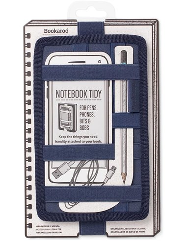 Bookaroo Notebook Tidy - Navy