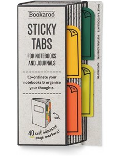 Bookaroo Sticky Tabs - Greens