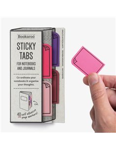 Bookaroo Sticky Tabs - Pinks