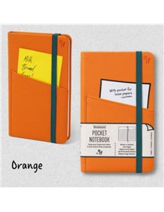 Bookaroo Pocket Notebook (a6) Journal - Orange