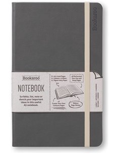 Bookaroo Notebook (a5) Journal - Charcoal