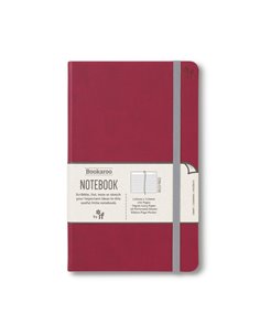 Bookaroo Notebook (a5) Journal - Dark Red