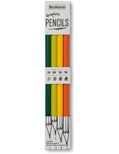 Bookaroo Graphite Pencil - Greens