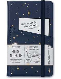 Moon & Stars Bookaroo (a6) Pocket Notebook
