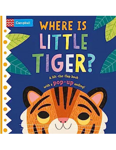Where Is Little Tiger? A Lift The Flap Book With A Pop Up Ending!