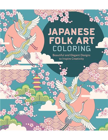 Japanese Folk Art Coloring