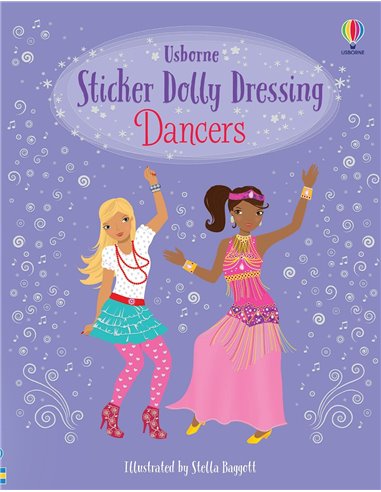 Sticker Dolly Dressing Dancer